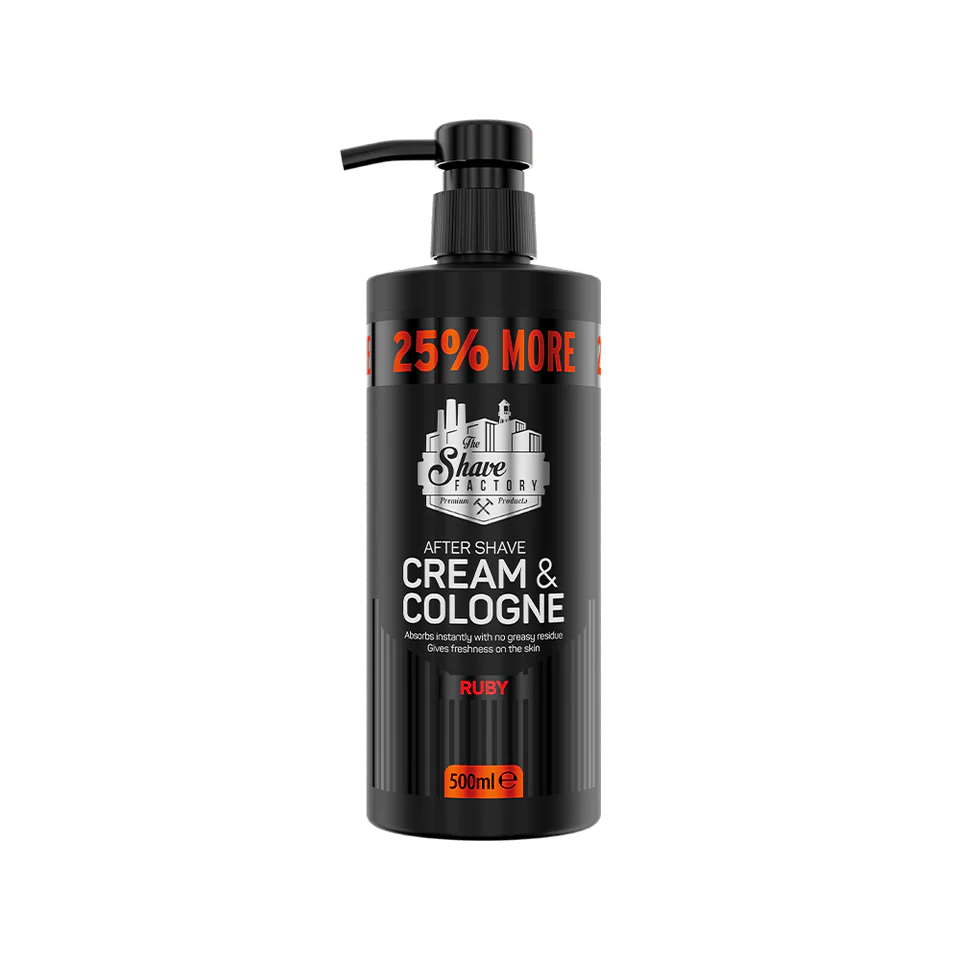 AFTER SHAVE CREAM & COLOGNE RUBY