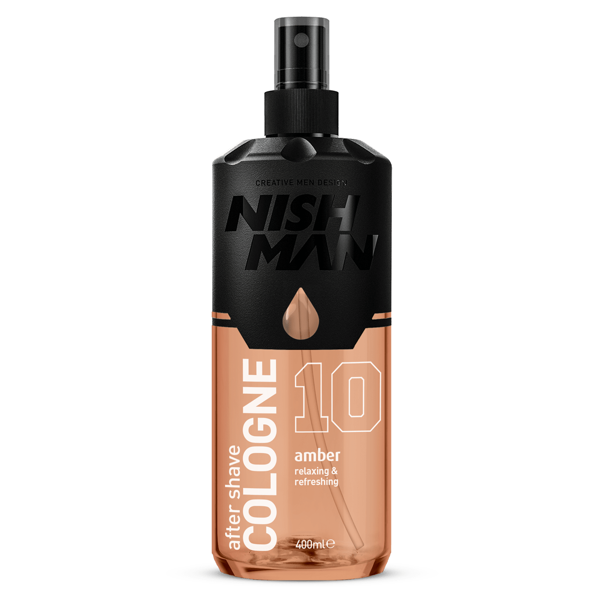 AFTER SHAVE COLOGNE 10 AMBER – 400ML