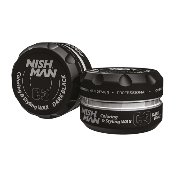 COLORING & STYLING C3 DARK BLACK WAX – 100 ML